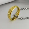 My Precious!  Gold / Black / Silver Color 6mm Tungsten Carbide Ring + Stainless Steel Chain Fashion Jewelry The One Ring 5