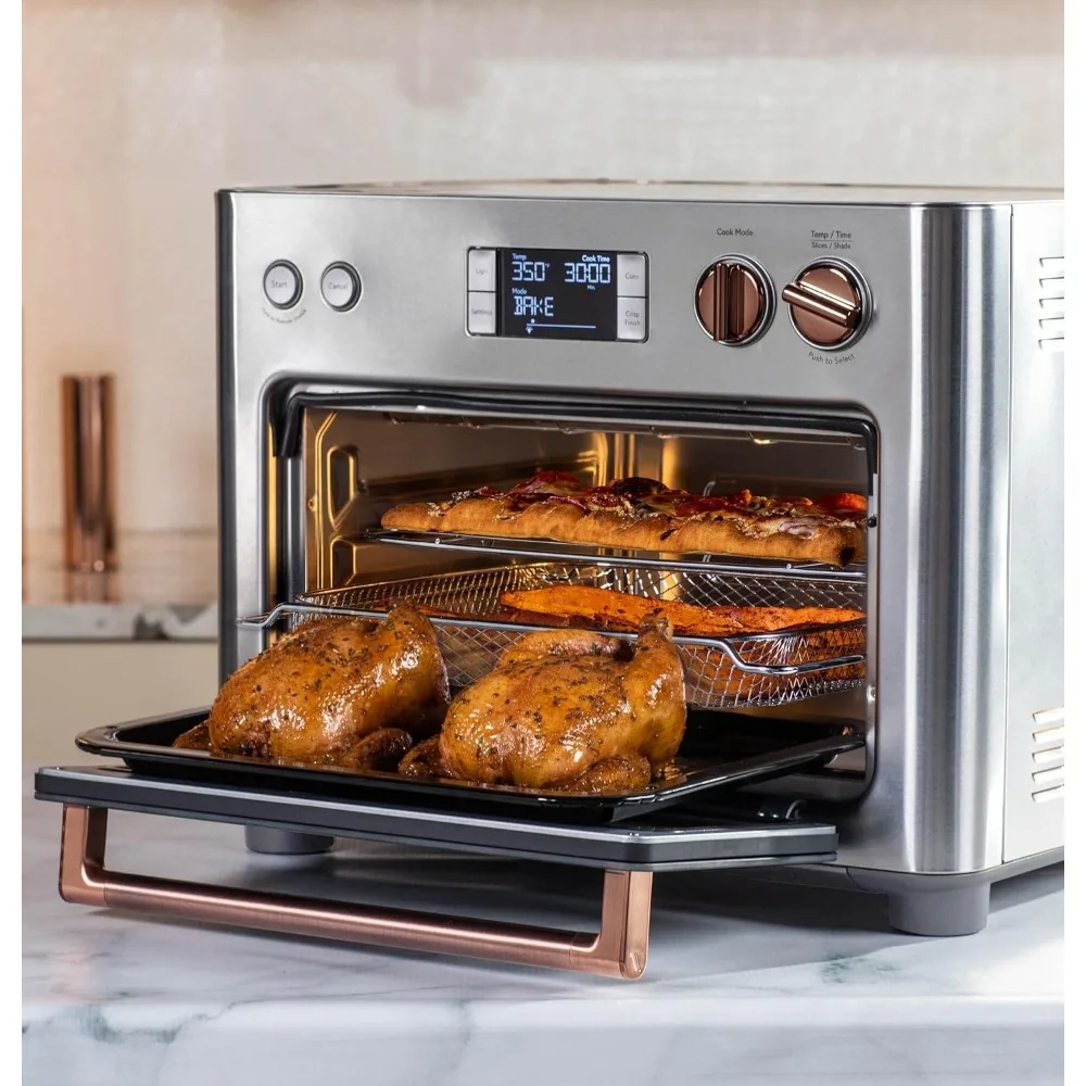 Couture Oven with 14 essential cooking modes,  WiFi & Smart Connected, Voice Control, Countertop Small Appliances, Steel Silver 6