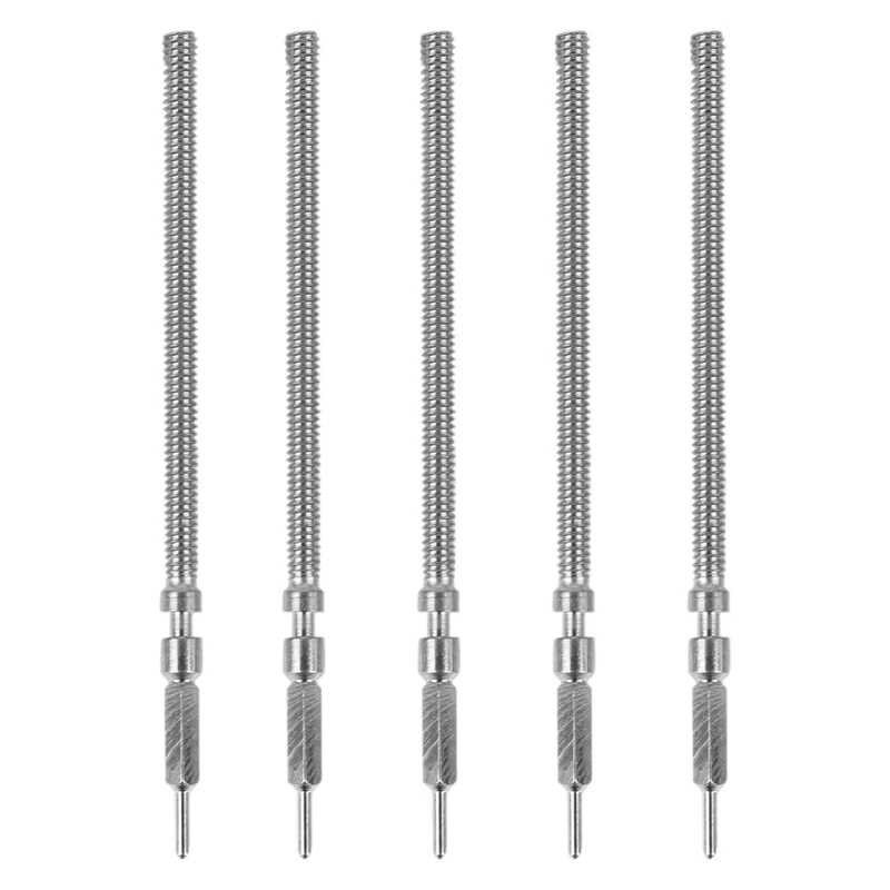 5Pcs Watch Winding Stems Replacement For Eta 6497 6498 Seagull St36 Watch Movement Repair Tool Parts