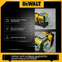Dewalt DW089LG 12v 12 Line Laser Level Unit 3 Sides*360 Degree Vertical Self Levelling Green Professional Laser Level 2