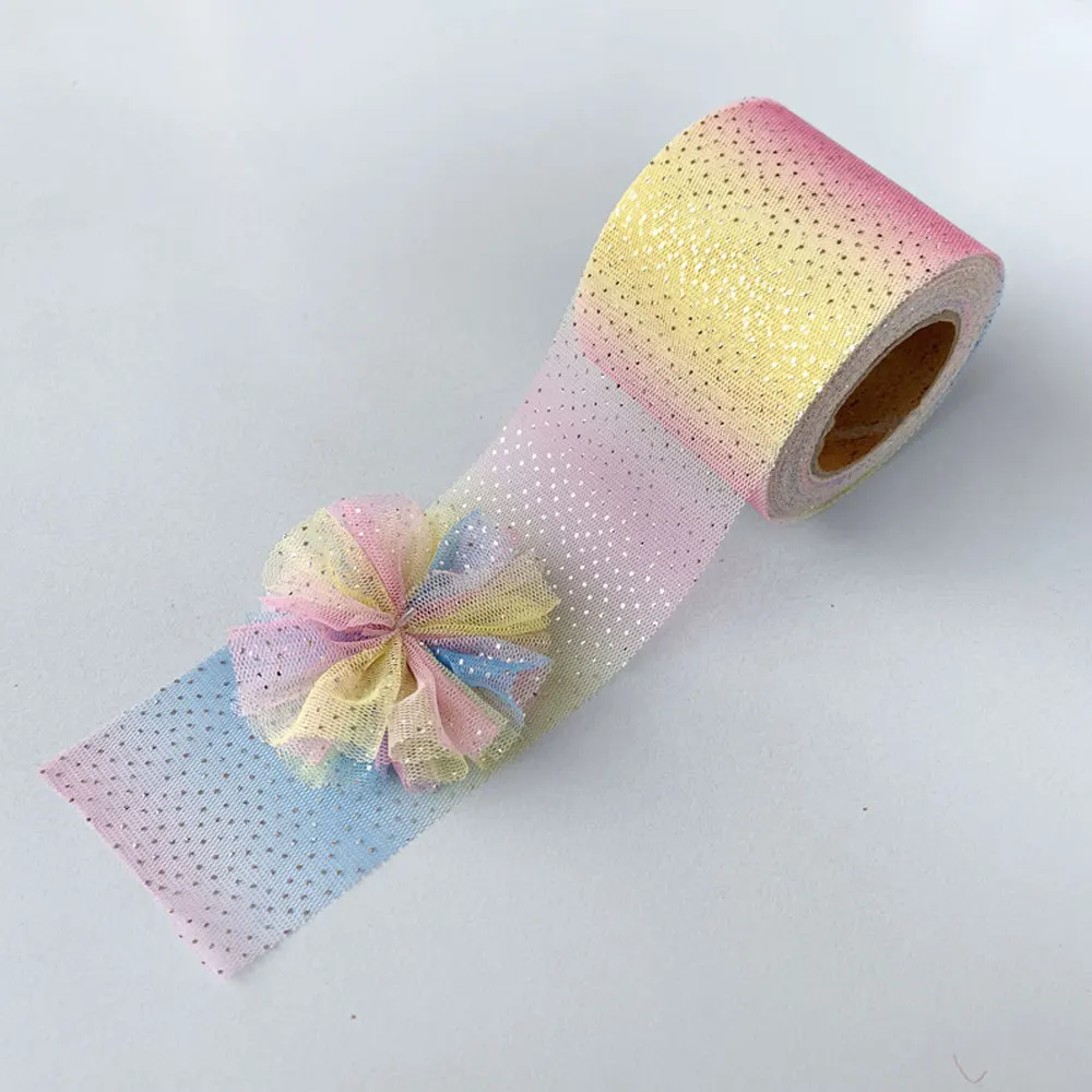 Iridescent Dot Tulle Ribbon 5