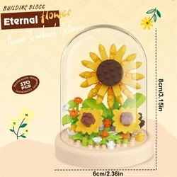 Eternal Flower Building Set - Creative Micro Blocks Puzzle for Home Décor and Gifts (Gift box)