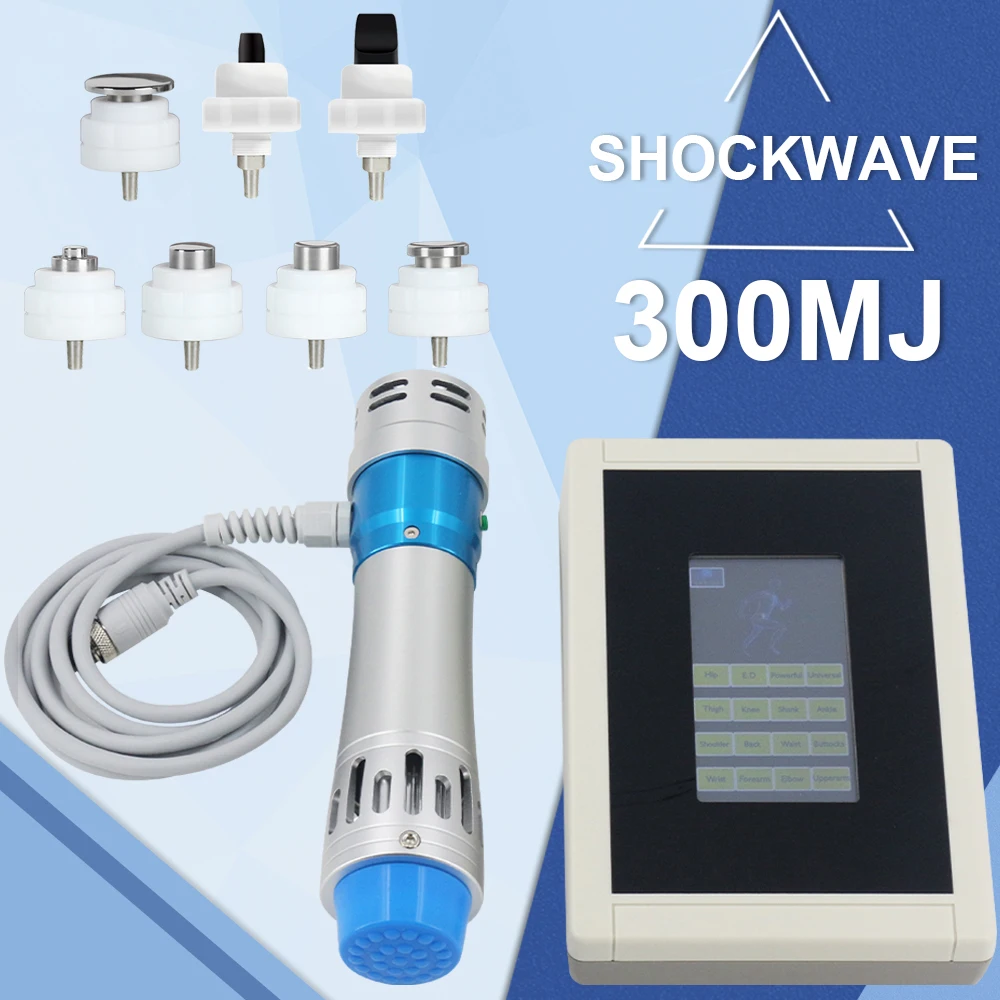 

2023 New Shockwave Therapy Machine For ED Treatment Erectile Dysfunction Limbs Pain Relief Massager 300MJ Relaxation Shock Wave