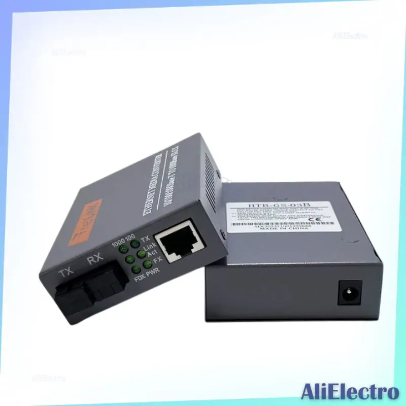

Новый GE HTB-GS-03AB волоконный медиа-конвертер Gigabit 1000 Мбит/с 10/100 Мбит/с волоконно-оптический одномодовый порт SC с источником питания