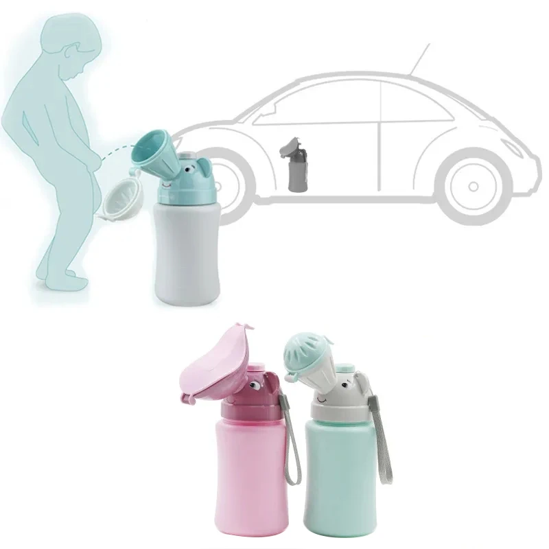 Potty Training Urinal Portable Baby Hygiene Toilet Urinal Boys Girls Pot Outdoor Car Travel Anti-leakage Potty Kids Convenient Toilet Training
