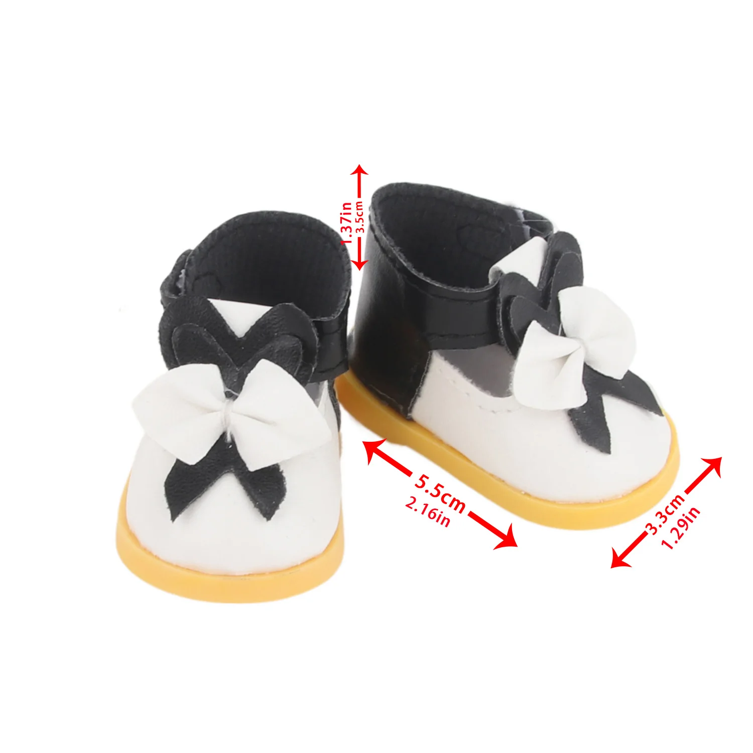 5.5cm Lovely Doll Shoes Bow For 14 Inch American& EXO Doll 1/6 New Mini Shoes Boots Accessories For 32-33 Russia DIY Doll,Nancy doll shoes