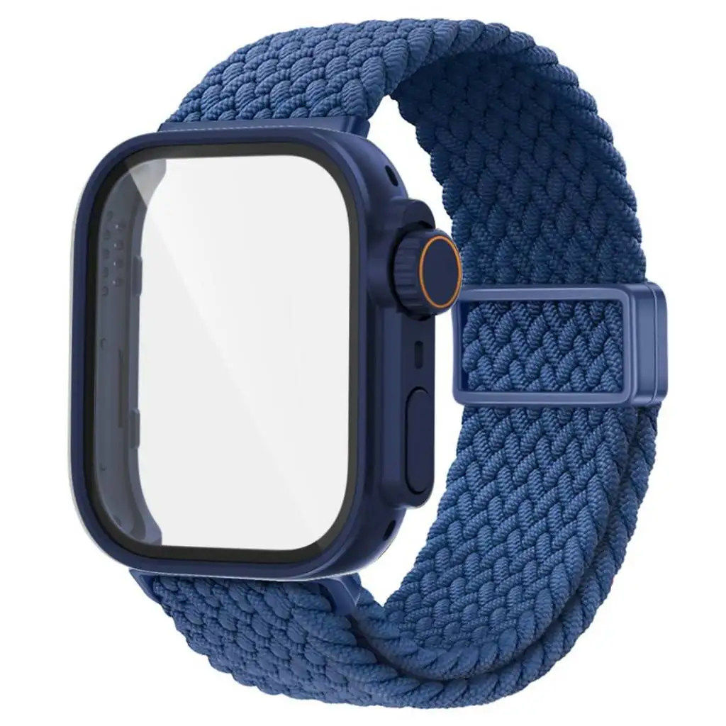 Nylon Braided Strap with Protective Screen Frame and Adjustable Band