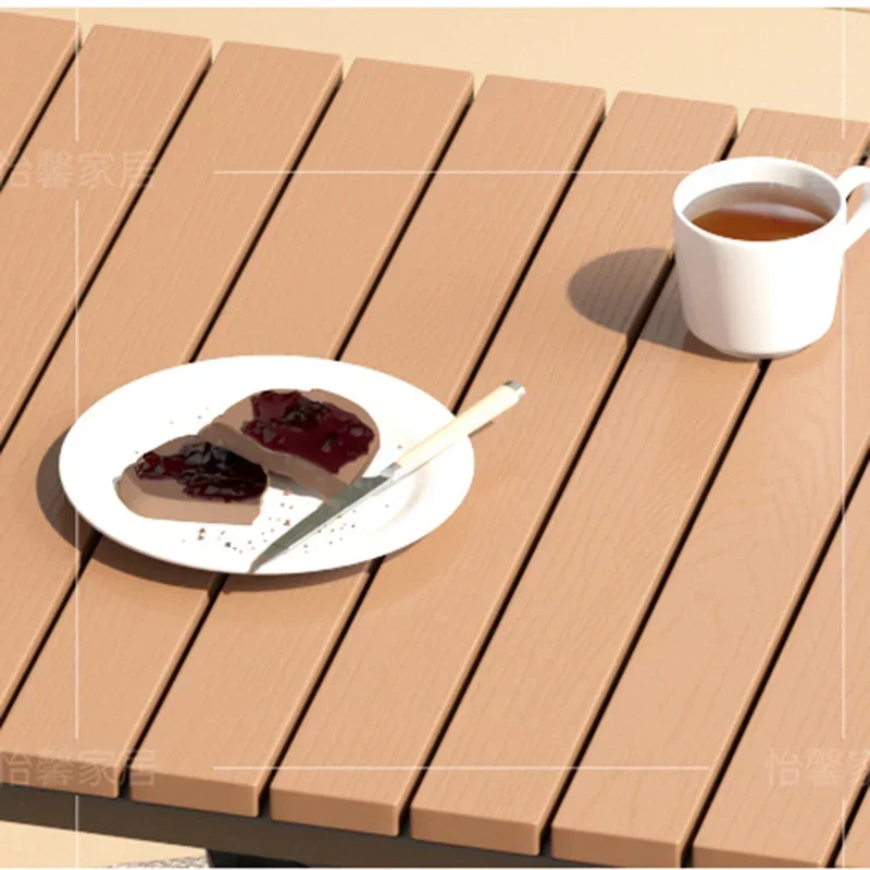 Square Tea Coffee Table Sets Wood Stool Solid Wood Chair Designer Minimalist Coffee Table Living Room Modern Meuble Furniture