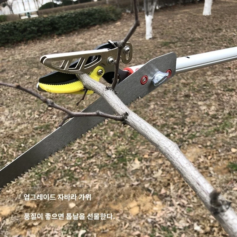 다기능 높은 전정 가위, 개폐식 과일 따기, 정원 도구, 높은 전정 가위, 과일 나무 과일 따기