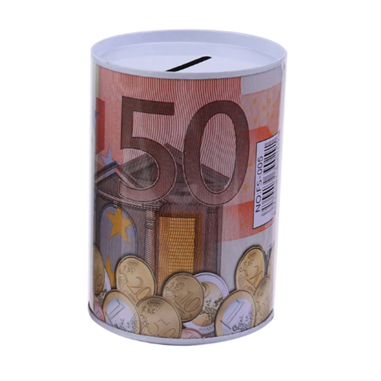 Spaarpot met gladde randen, opbergvak voor munten, ideaal voor kinderen en educatief speelgoed._voghion.com