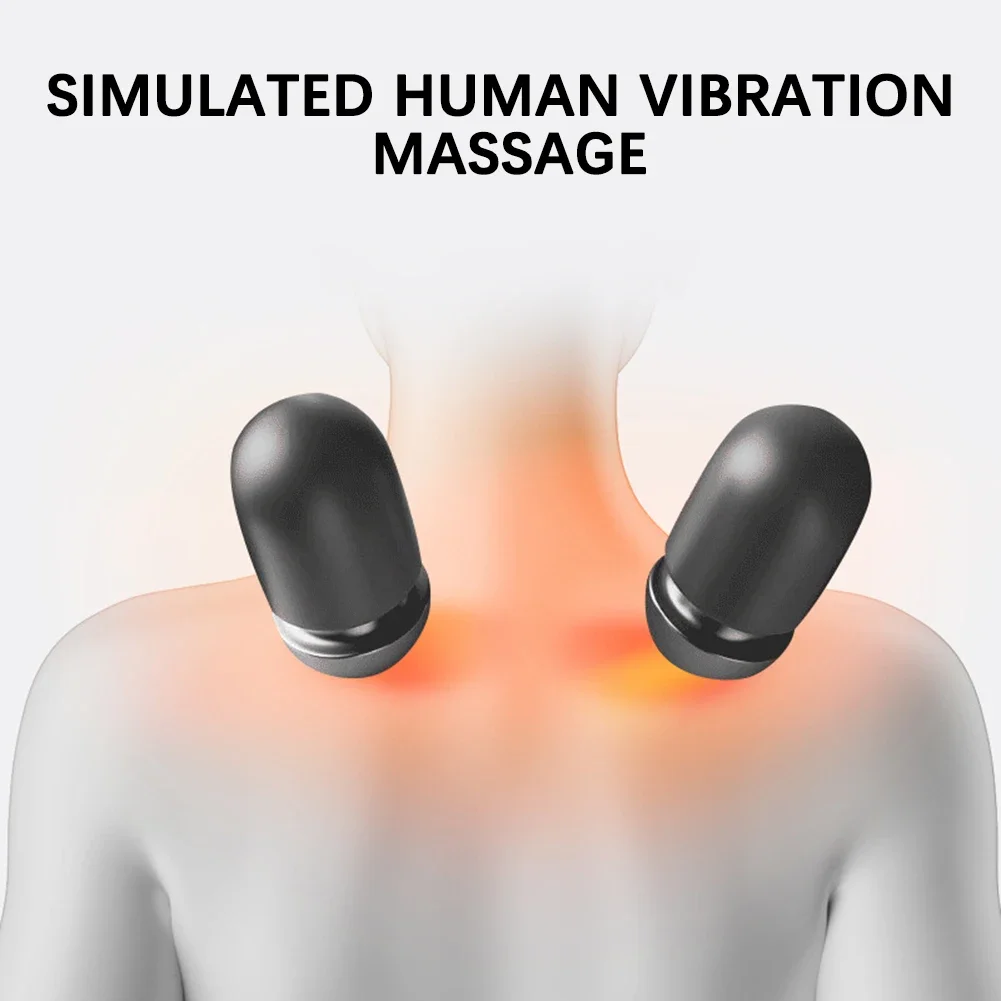 Neck Massage Pillow Back Sleepr Pillow Vibration Massage Back Neck Cervical Traction Relax Pillow Spine Support Massager