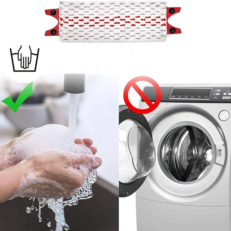 3 cuscinetti per mocio compatibili con Vileda Spin e Clean