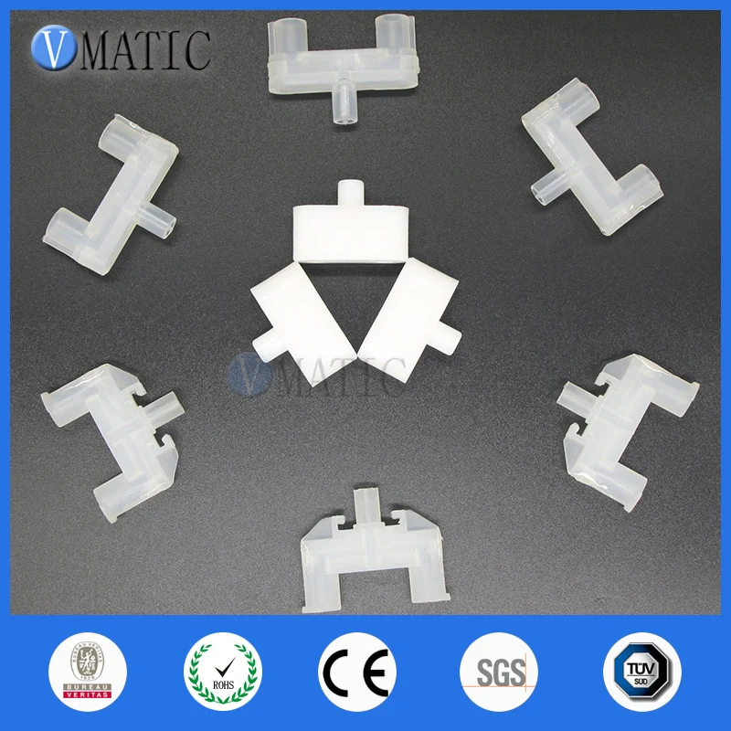 

Free Shipping 50Pcs U Type Connector / Three Direct Links Connector / Tee Joint Connector/ Static Mixer Connector