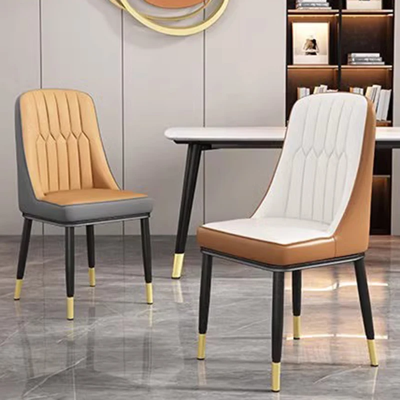 

Living Room Accent Dining Chairs Nordic Kitchen Balcony Modern Chair Luxury Throne Bar Juegos De Comedor Nordic Furniture