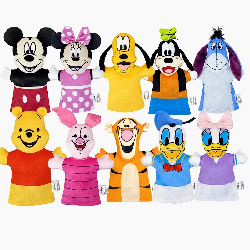 Lot de 10 marionnettes à main Disney et Winnie l'Ourson
