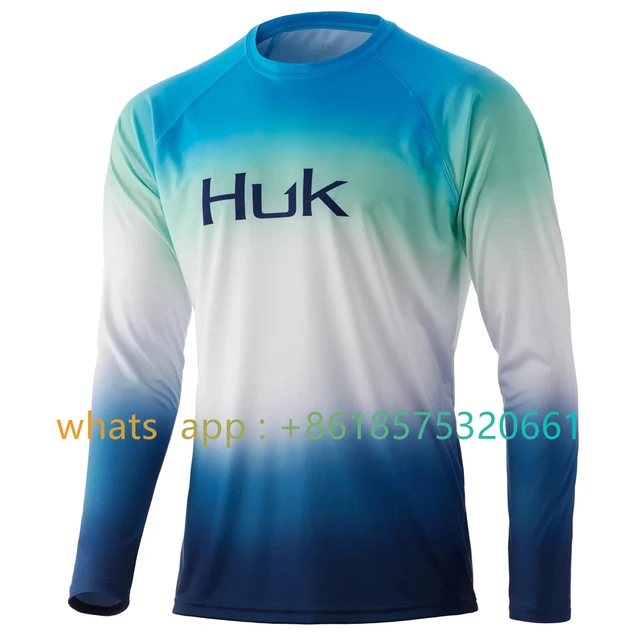 HUK Men's Double Header Long Sleeve | Sun Protecting Fishing Shirt