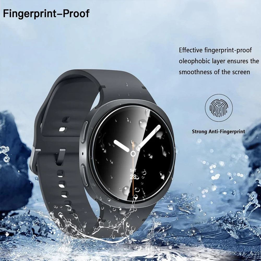 Premium Tempered Glass Screen Protector for Smartwatches - HD Film Protector