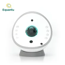 

New Music QB958 Sleep Aid Sound Water Pattern Starry Sky Atmosphere Remote Control Moon Projection Night Light
