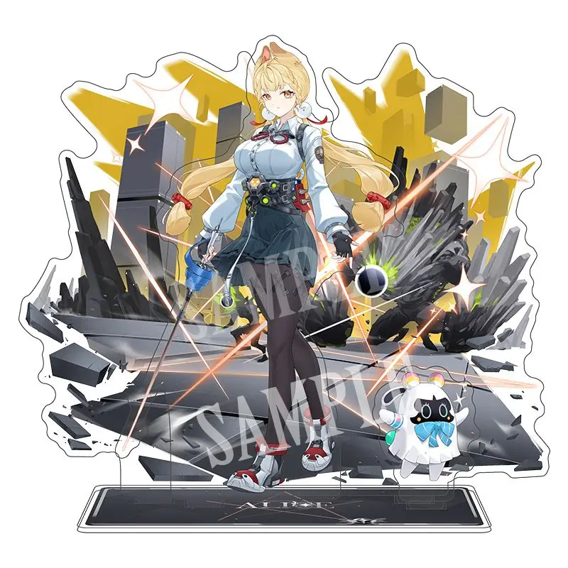 Zenless Zone Zero Alice Thymefield Acrylic Stand Model Plate Desk