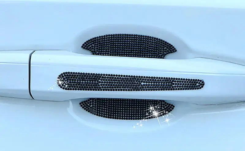 

Car Door Handle Sticker Creative Car Door Handle Decals Styling Mouldings Sticker Carbon Fiber Car Door Handle Stickers