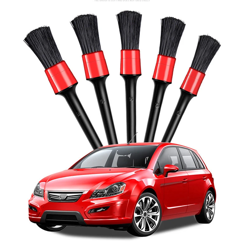 

5 шт., щётки для чистки деталей автомобиля