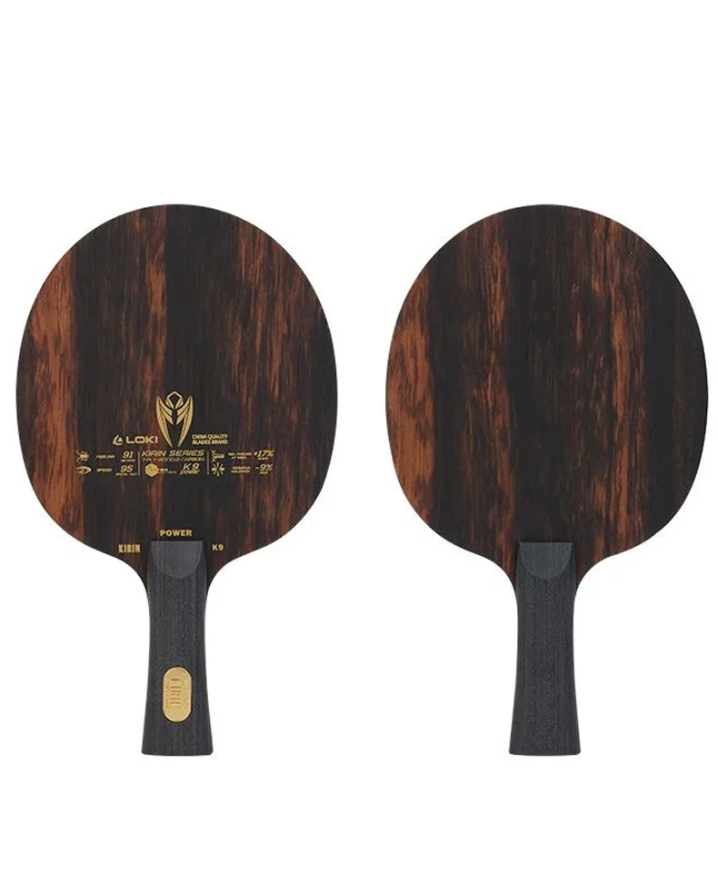 LOKI KIRIN Power K5/K6/K7/K9/K10/K11 Ping Pong Blade 9 Ply 7 Wood 2 Carbon Blade OFF+ Professinal Table Tennis Racket table tennis equipment