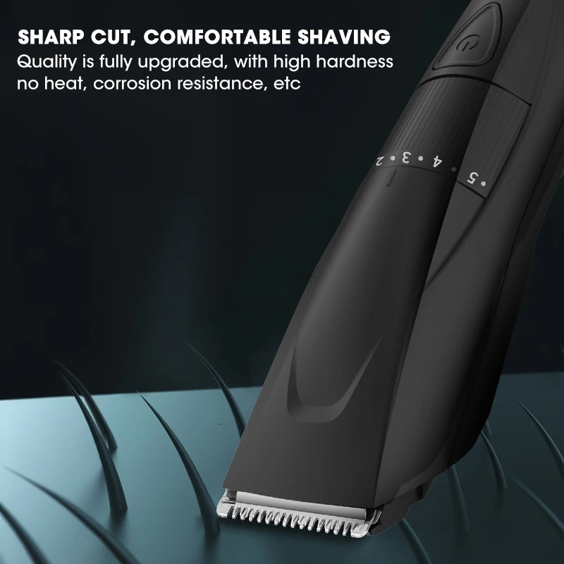 4 in 1 Men's Foldable Electric Shaver Set Body Hair Trimmer Nose Hair Clipper Beard Shaver Waterproof USB Charging Long Battery