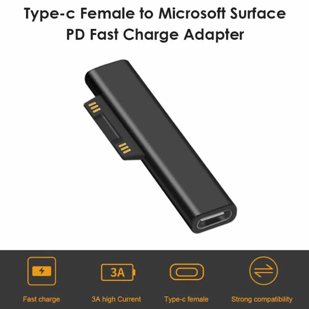 

Переходник USB Type-C для Microsoft Surface Pro 3 4 5 6 Go
