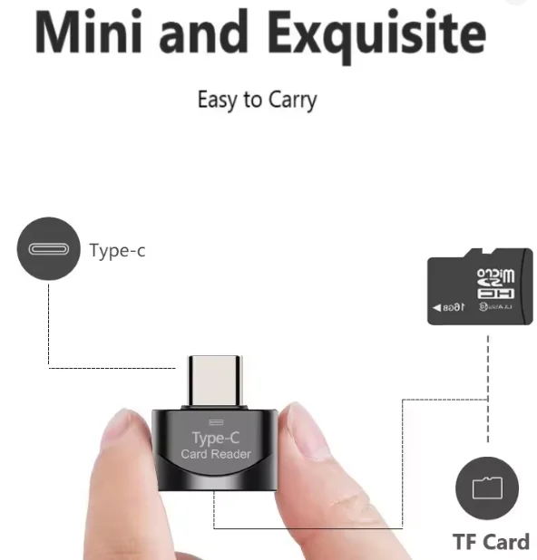 Card Reader USB 3.1 Type C Card Reader USB-C TF Micro SD OTG Adapter Type-C Memory Card Reader For Samsung Macbook Huawei LeTV