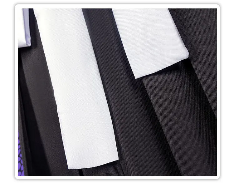 Kokushibo Patterned Hakama Pants and Obi