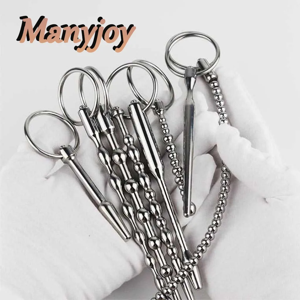 Stainless Steel Urethral Plug Male Penis Horse Eye Stick Ejaculation Delay Dilator Masturbation Toys SM Bondage Sex Toys for Men penis sex toys