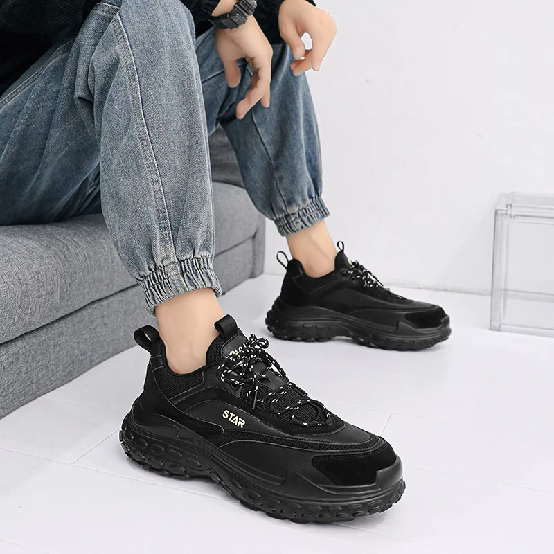 Zapatillas deportivas transpirables para hombre, zapatillas deportivas para caminar y gimnasio, ligeras_voghion.com