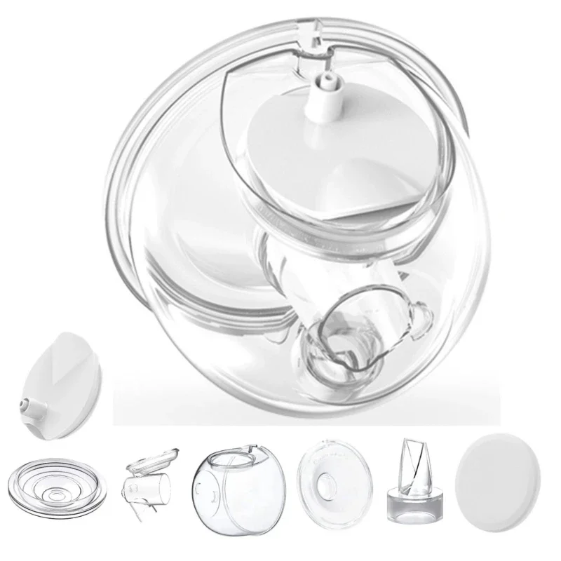 7 ชิ้นอุปกรณ์เสริมเต้านมไฟฟ้าชุดถ้วยเก็บนมหน้าแปลนสําหรับ S12 1