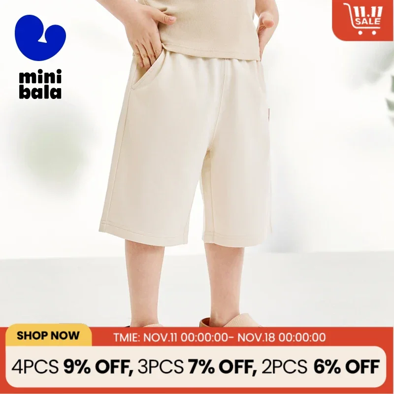 Mini Bala Pants Boys Breathable Home Pants Summer New Arrival Baby Skin-Friendly Sleep
