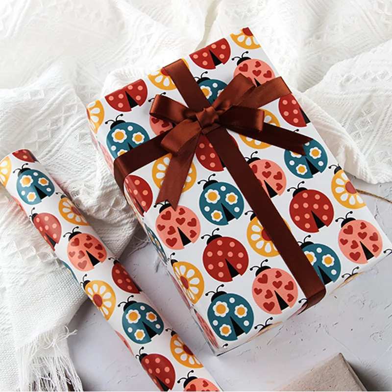 6pcs New Red And White Christmas Gift Paper Gift Wrapping Paper Tissue  Paper Christmas Wrapping Paper - Craft Paper - AliExpress