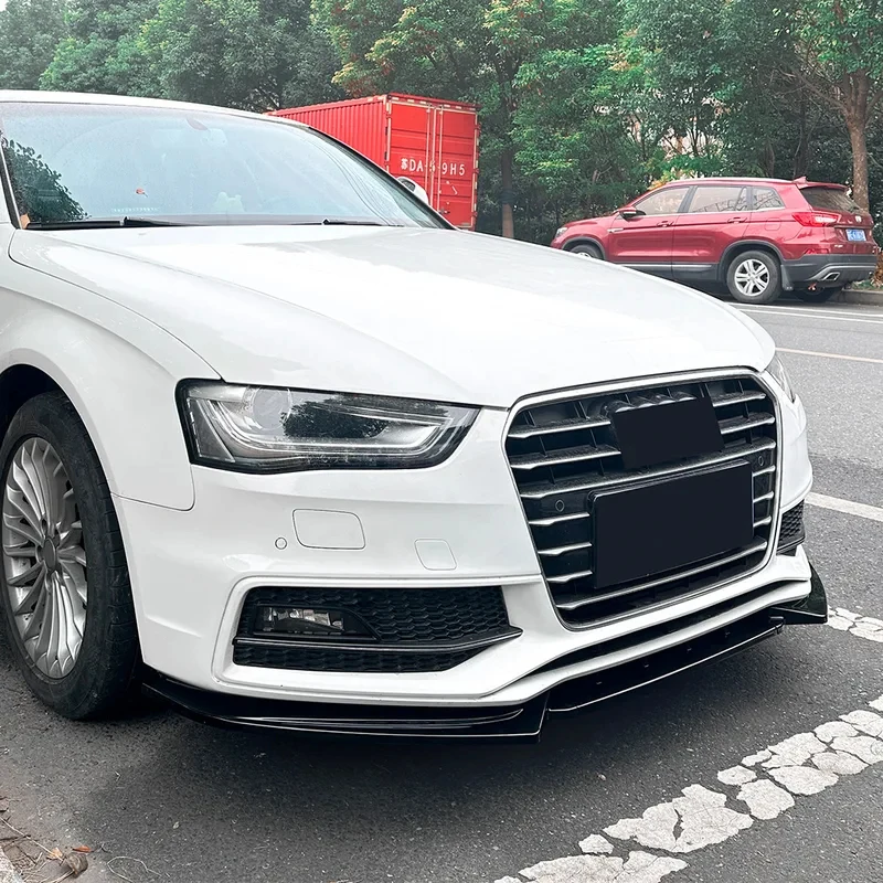 핫세일 프론트 범퍼 립 디퓨저 바디킷 스포일러 가드 A4 S4 B8 B8.5 2012-2016