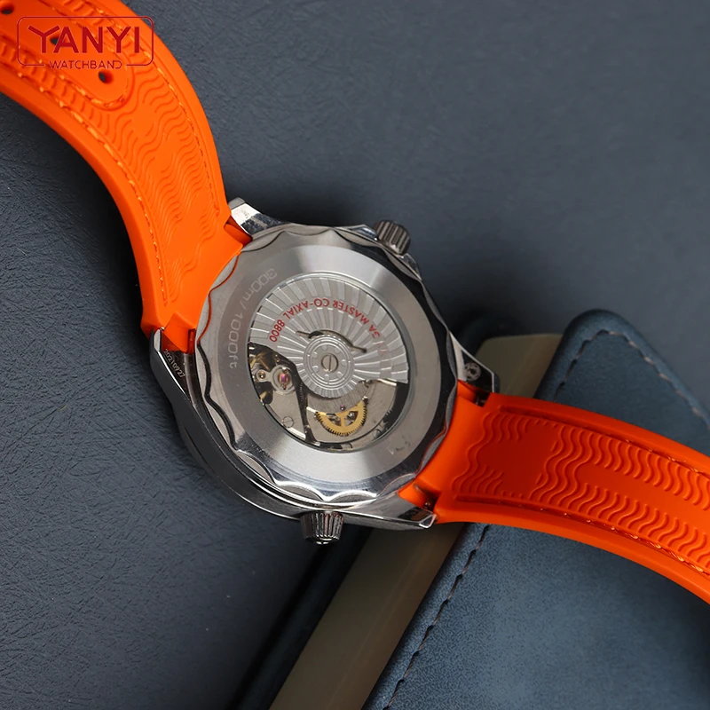 ストラップ / VEJRHØJ – VEJRHØJ Japan [YOLIONJ] オメガ用フッ素エラストマーウォッチストラップ（ロンジン用）(Grayb,18mm)