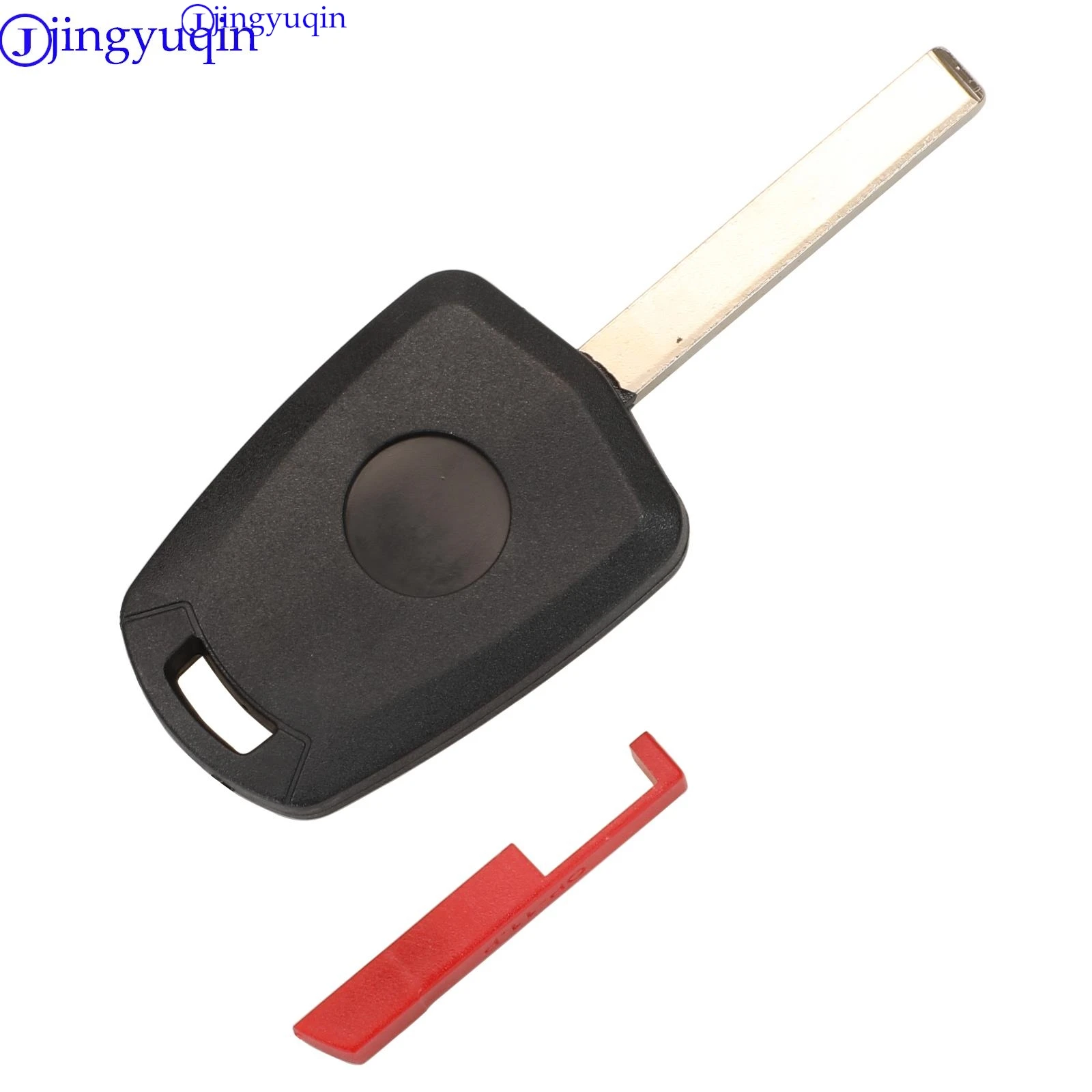 Jingyuqin Remote Car Key Case with Uncut Blade and Chipset Core