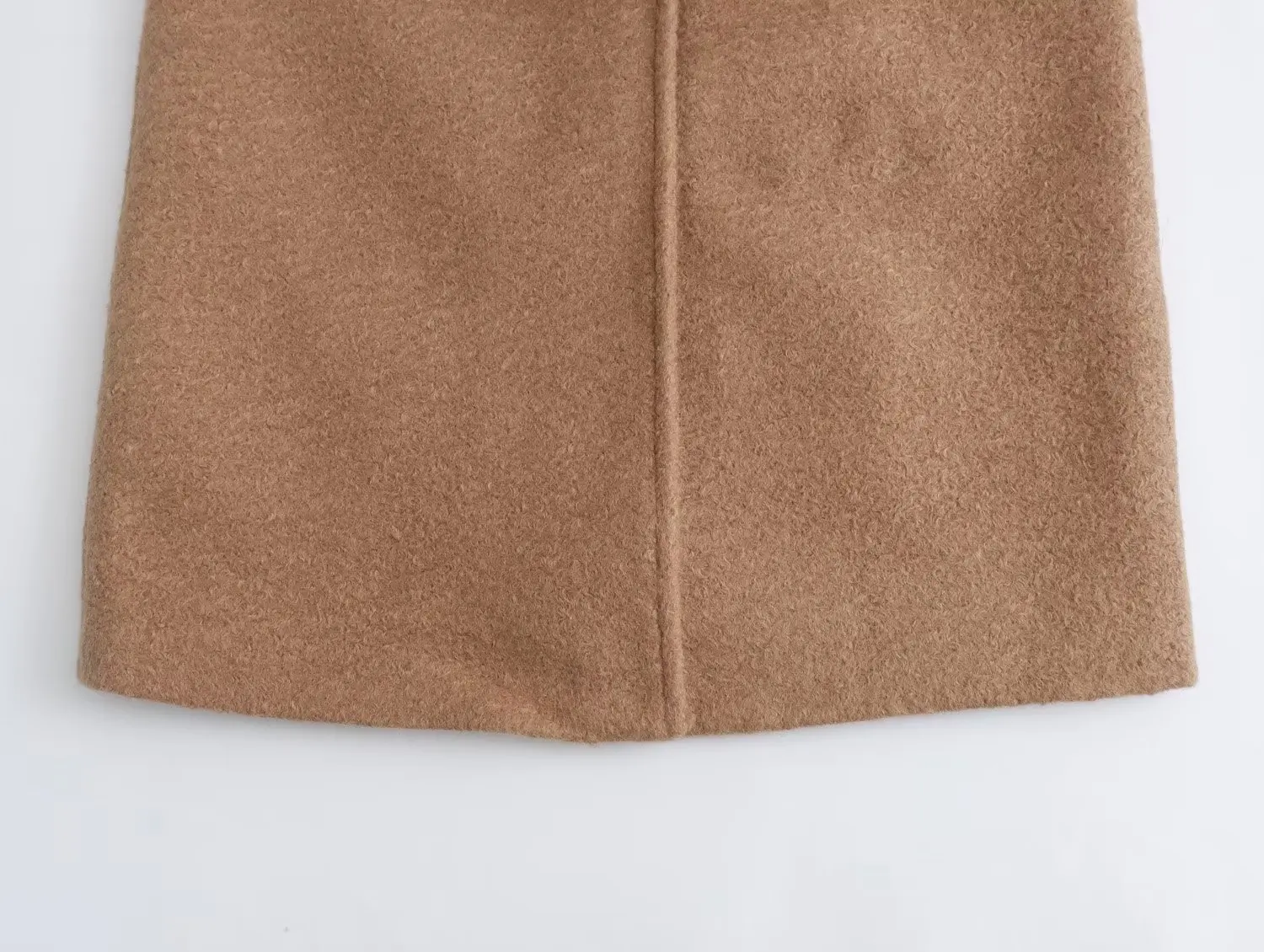 Jenny&Dave French Simple and Elegant Coat Jacket Women British Fashion LadiesWoolen Coat Winter Long Coat