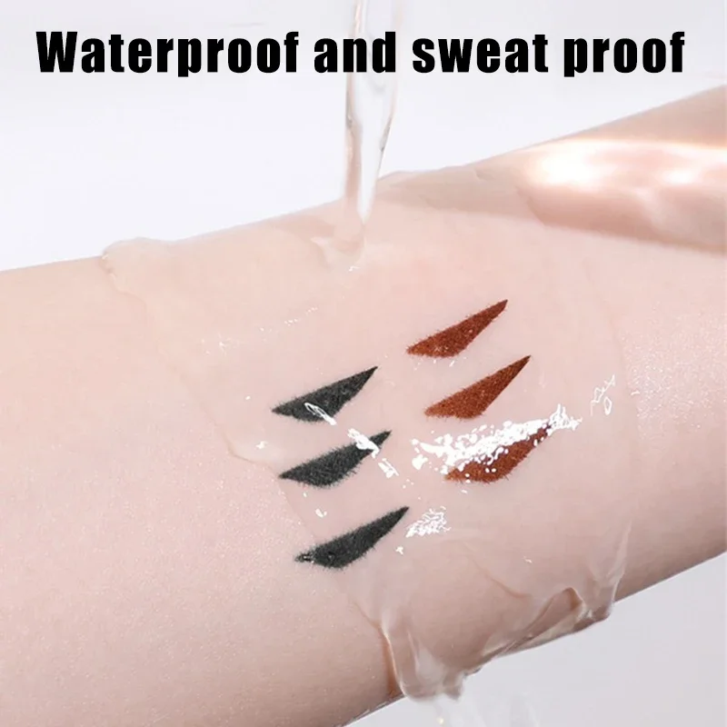 Lazy Eyeliner Stamp Dual-Head Rotatable Liquid Eye Liner Pen