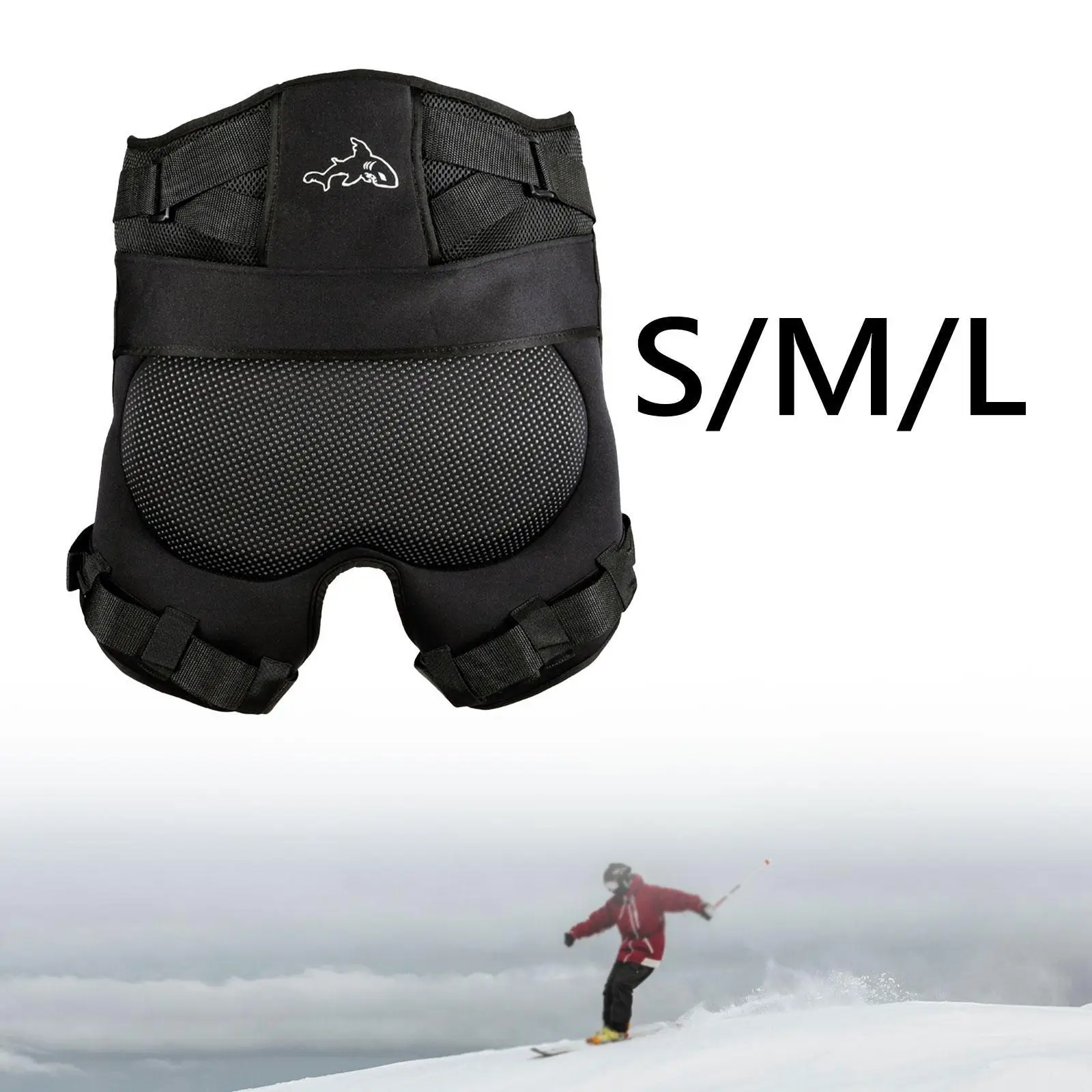 Skating Butt Pad Skiing Impact Pad for Roller Skating Snowboard Outdoor