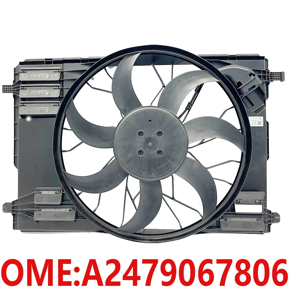 

Для Mercedes Benz A2479067806 W118 W247 GLA200 GLA250 GLA35 CLA180 CLA220 CLA250 CLA35, вентилятор охлаждения двигателя радиатора, автозапчасти