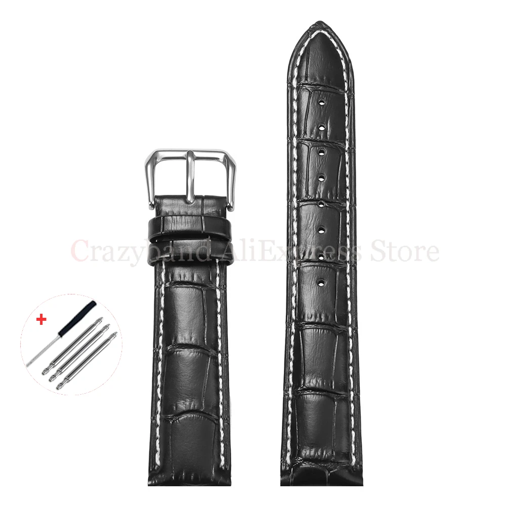 Premium Leather Watch Band - Versatile Fashion Strap