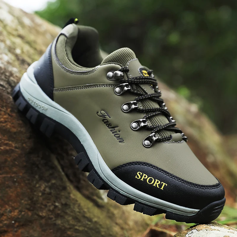 

Climbing Shoes Brand Men Outdoor Boots Sneakers Men's Hiking Shoes Waterproof Casual Autumn Winter 2023 Male Outdoor Hiking Boot