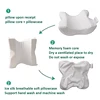 Memory Foam Pillow with Arm Hole Anti-Hand Numb Desk Nap Sleeping Pillow Multifunction Orthopedic Health Neck Couple Pillow 6