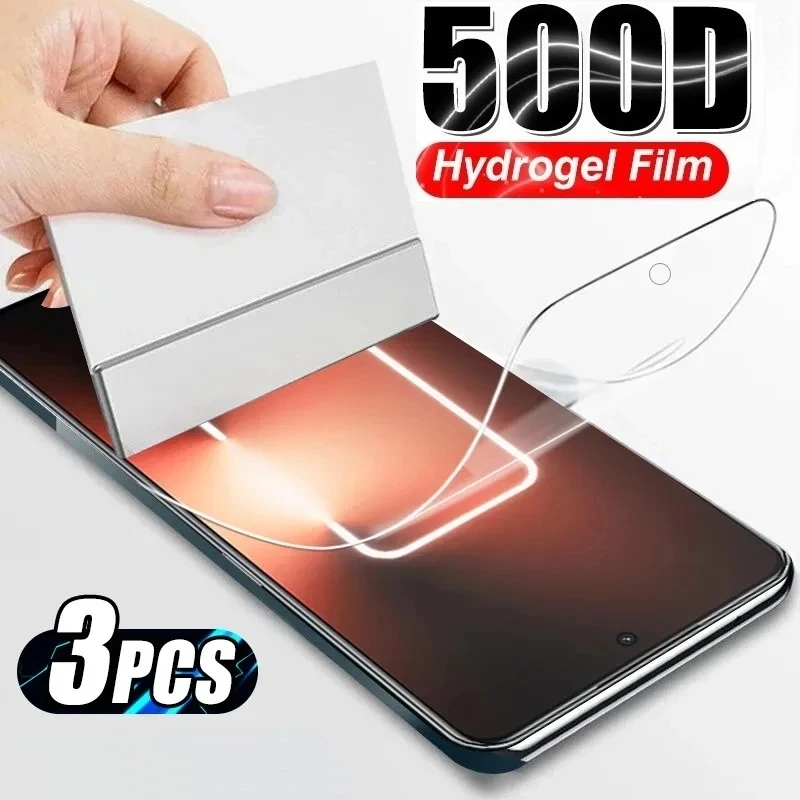 

3Pcs For Realme Narzo N53 N55 50 50i 50A Prime Pro 5G Screen Protector Hydrogel Film for Realme GT Neo 5 240W SE GT3 Neo 5se