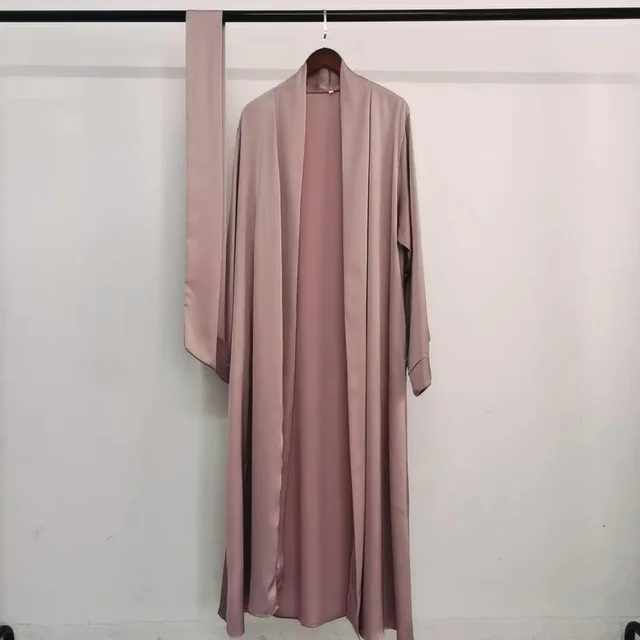 Femme musulmane ouvert Abaya longs Cardigans printemps été vêtements ethniques islamiques femmes Kimono arabe caftan classique noir S-XXL