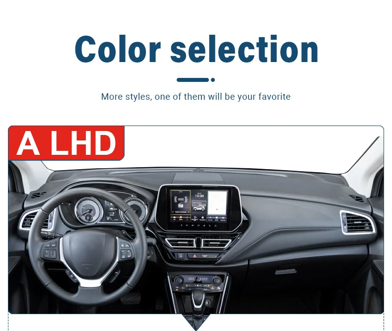 Für Suzuki S-Cross MK3 2022 2023 2024 Hybrid Auto Armaturenbrett-Schutzmatte Sonnenschutz Anti-Blendschutzmatte Rutschfeste Zubehörteile – Detail 2