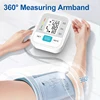 Digital Arm Blood Pressure Test Kit Cuff Sensor Monitor BP Automatic Pressure Tonometer Tensiometer Heart Rate Pulse Meter 2