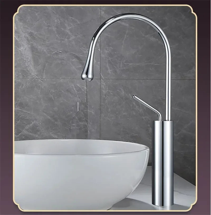 Description Picture 5 of item/Brushed Gold Bathroom Faucet Basin Hot Cold Black Sink Brass Kitchen Swivel Sink Water Crane